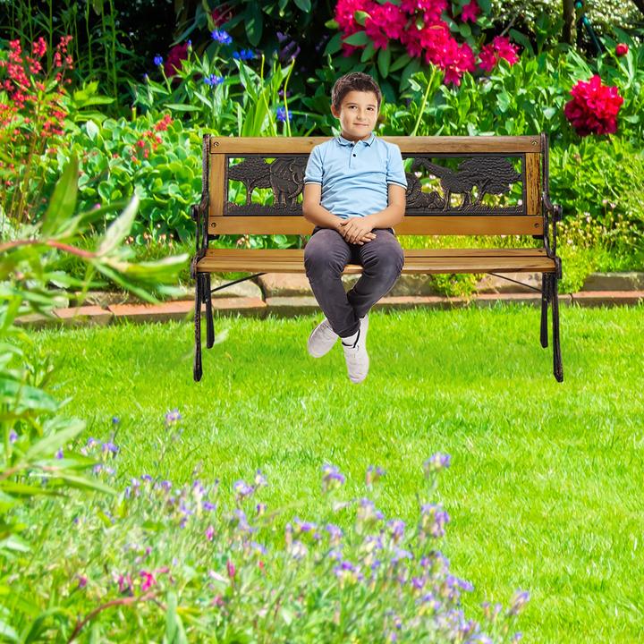 Produktbild Relaxdays Kinder Gartenbank