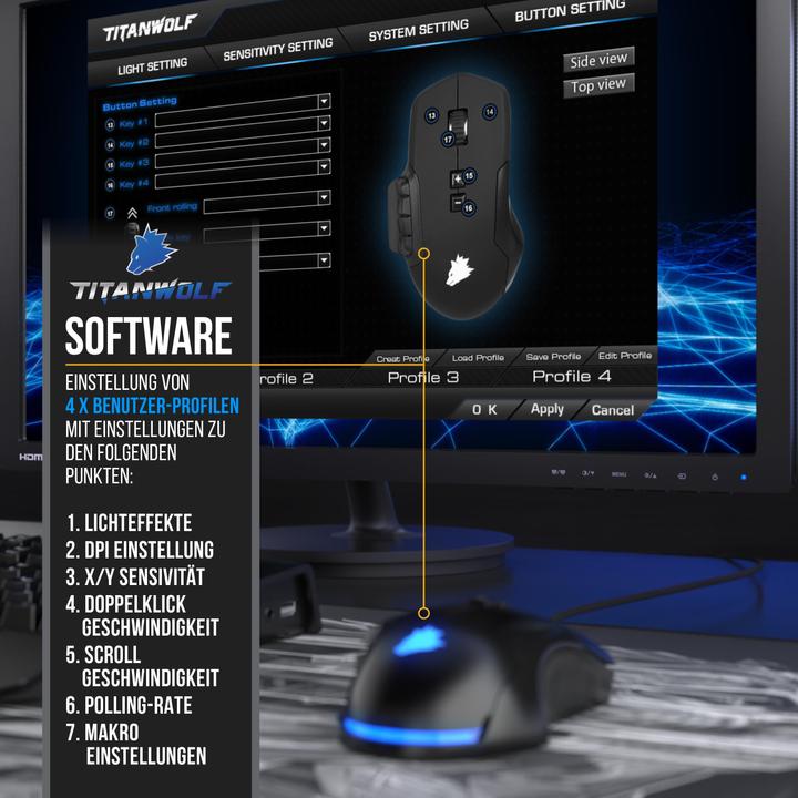 Image du produit Titanwolf System (Filaire)