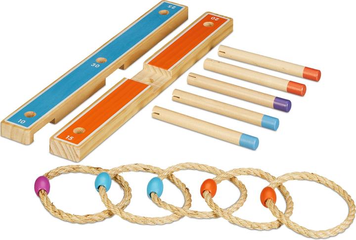 Actual product image Relaxdays Ring toss game