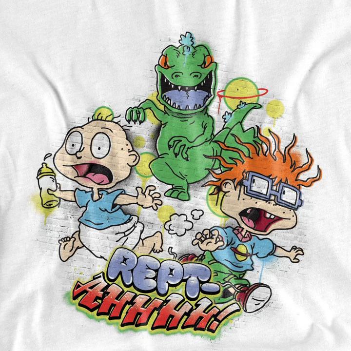 Immagine prodotto Rugrats Rept-Ahhhhh! Maglietta Tommy e Chucky Adulto Unisex (L)