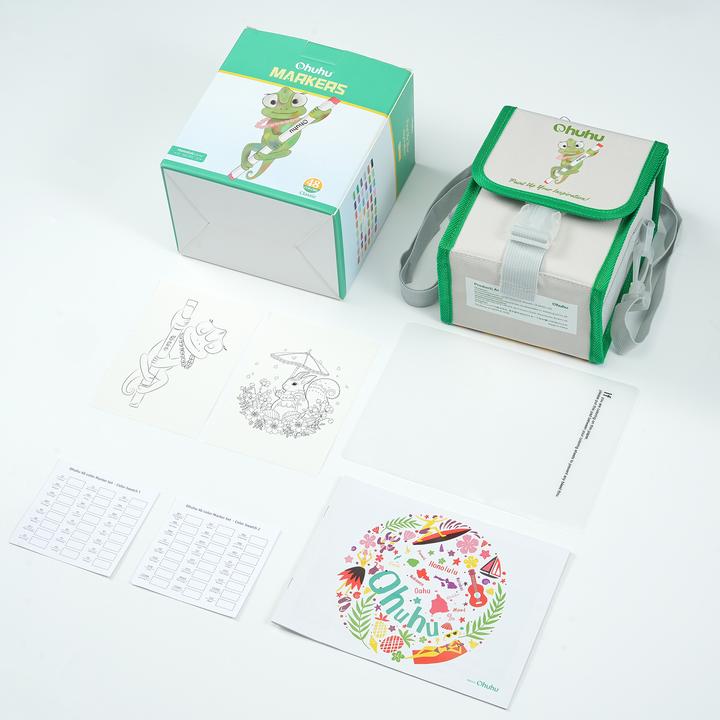 Actual product image Ohuhu Honolulu art marker (Multicoloured, 48 x)