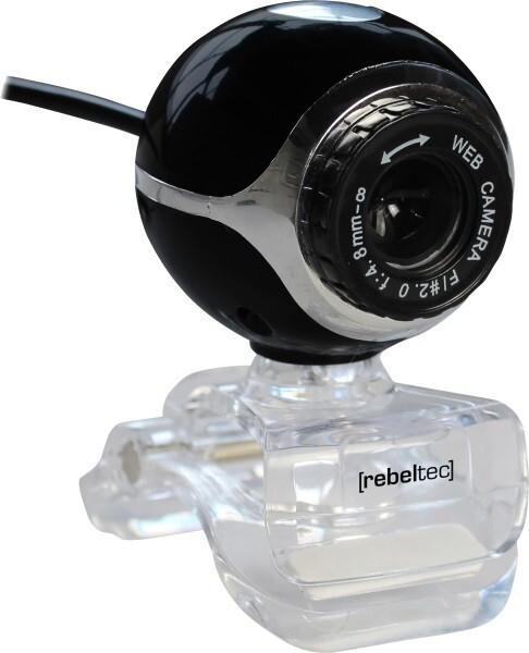 Immagine prodotto Rebeltec Webcam VISION, tipo di sensore CMOS, risoluzione 640x480, messa a fuoco: da 3 cm all'infinito, 30 (0.30 Mpx)