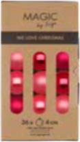 Produktbild Inge’s Glas Christmas Decor Weihnachtskugel Gentle Pink 36 Stück, Rosa (36 -teilig)