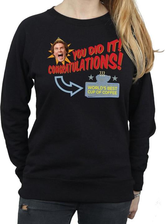 Elf World's Best Coffee Sweatshirt (S)
