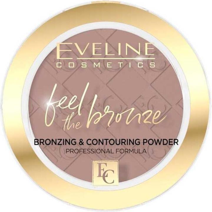 Eveline Feel The Bronze Bronzing And Contouring Powder Milky Way 01 4G (01 Milky Way, Bronzer, 4 g)