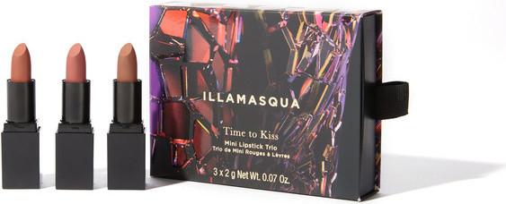 Actual product image Illamasqua Time to Kiss Mini Lip Trio