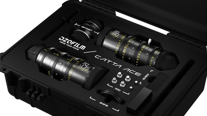 Immagine prodotto Dzofilm Catta Ace Zoom 2-Lens Kit (35-80/70-135 T2.9) Nero (L-mount, C-mount, Full-frame)