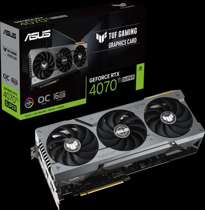 Actual product image ASUS TUF Gaming GeForce RTX 4070 Ti SUPER OC (16 GB)