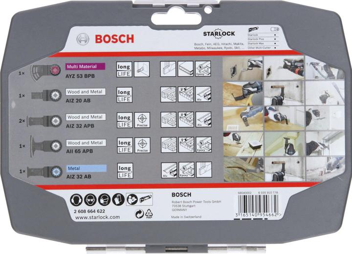 Produktbild Bosch Professional Zubehör Sägeblattsatz für Multifunktionsmaschine