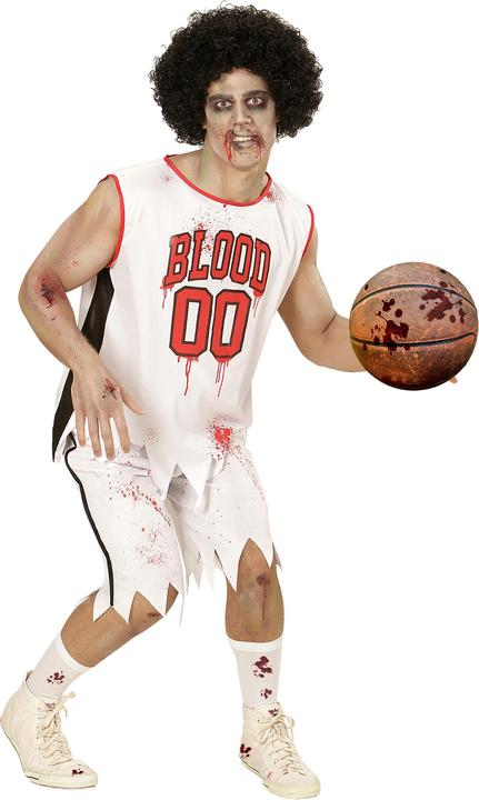 Actual product image Widmann ZOMBIE BASKETBALL PLAYER (shirt, shorts), S (S)