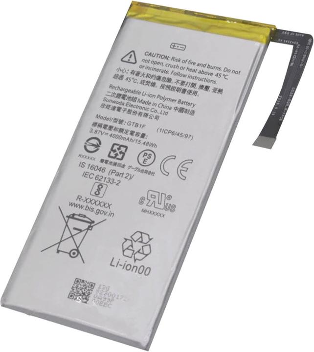 Actual product image Clappio 4000mAh replacement battery