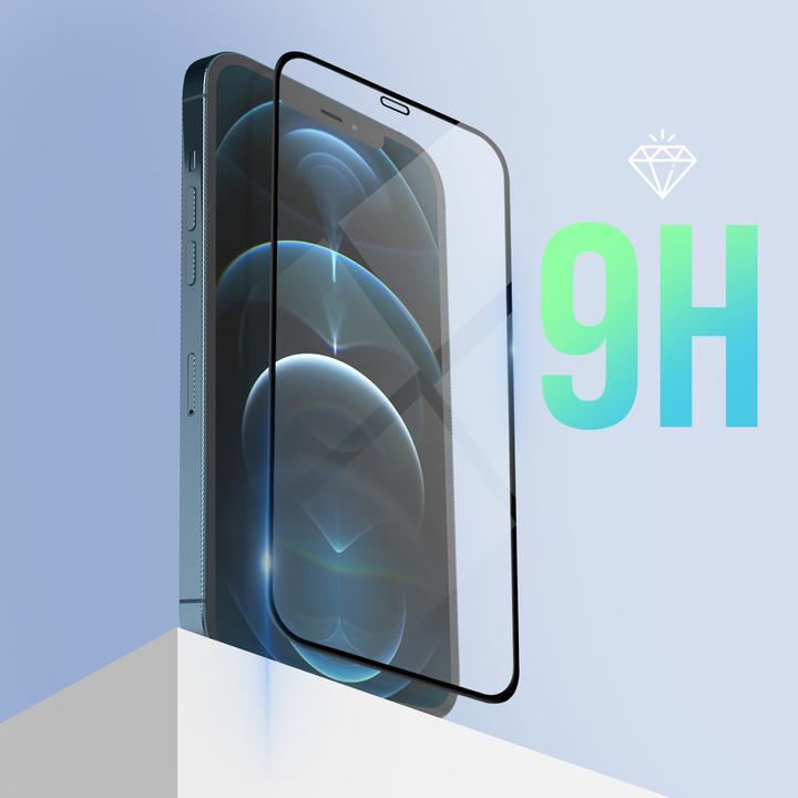 Produktbild Avizar Panzerglas Schutzfolie 9H (1 Stück, Apple iPhone 12 Pro Max)
