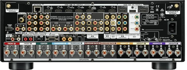 Actual product image Denon AVC-X6500H (11.2 Channel)