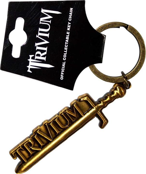 Trivium Gold Sword Schlüsselanhänger