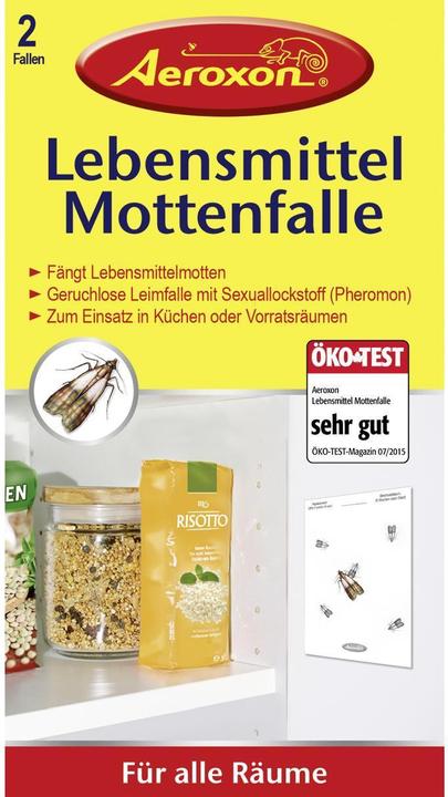 Produktbild Aeroxon Lebensmittel-Mottenfalle, 2 Stück