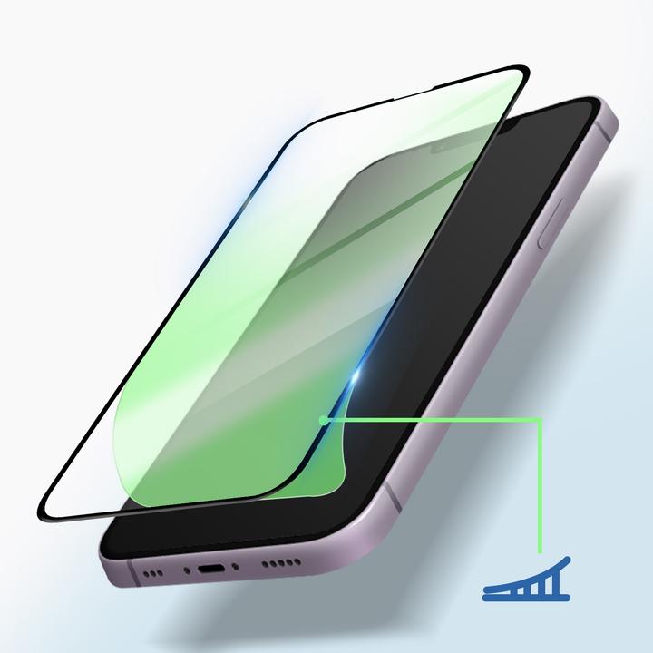 Produktbild Avizar Panzerglas Schutzfolie 9H (1 Stück, Apple iPhone 14 Plus)