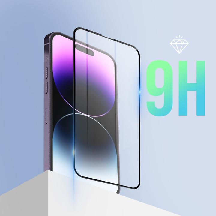 Produktbild Avizar Panzerglas Schutzfolie 9H (1 Stück, Apple iPhone 14 Pro)