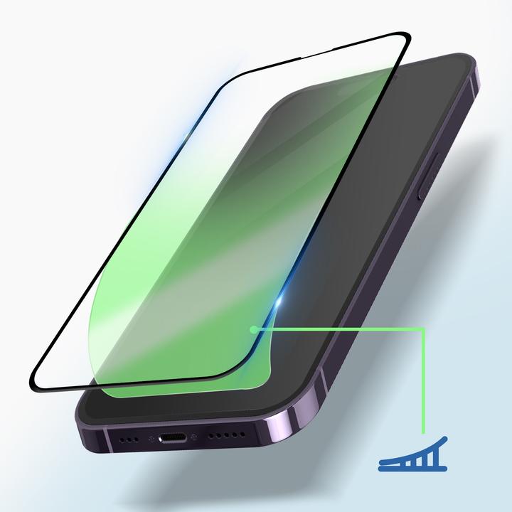 Produktbild Avizar Panzerglas Schutzfolie 9H (1 Stück, Apple iPhone 14 Pro)