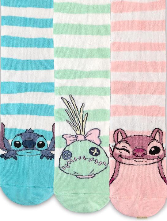 Produktbild Difuzed Lilo & Stitch - Female Crew Socks (3Pack) - 35/38 (3er Pack, 35, 38)