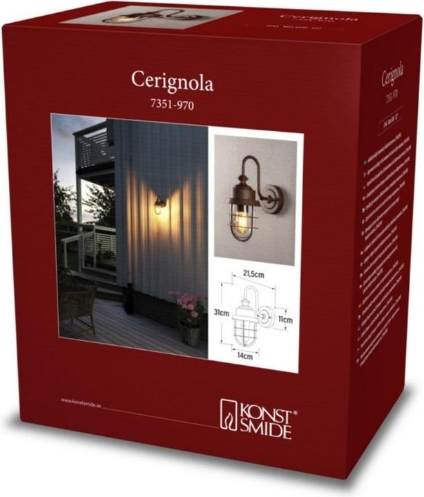 Produktbild Konstsmide Cerignola (E27, IP44)