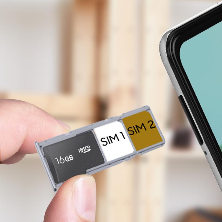 Actual product image Clappio Replacement SIM holder (SIM holder, Galaxy A71)