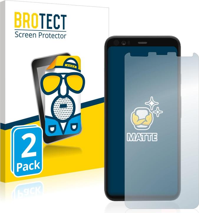 Image du produit BROTECT Film de protection antireflet Protection d'écran mat (2 pièce(s), Google Pixel 4)