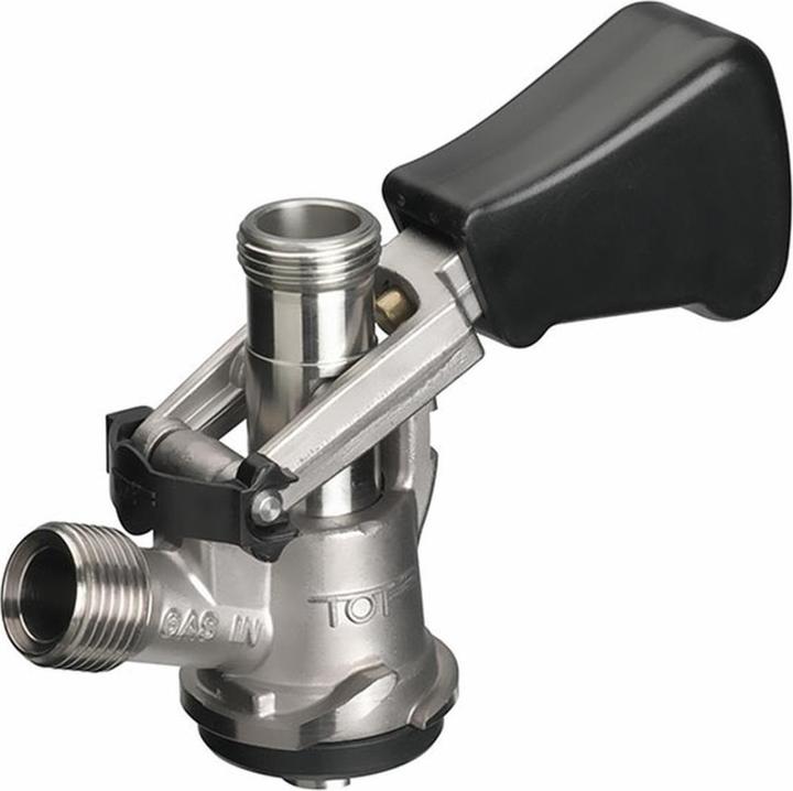 Produktbild Ich-zapfe Zapfkopf Keg Verschluss Korb Fitting seitlicher Ausgang