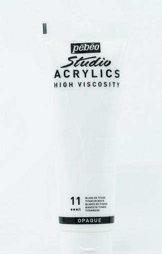 Image du produit Pebeo Acrylique fine Studio Acrylics (Blanc titane, 250 ml)