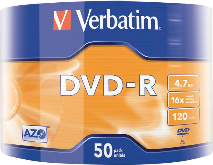 Immagine prodotto Verbatim 50 x DVD-R (50 x)