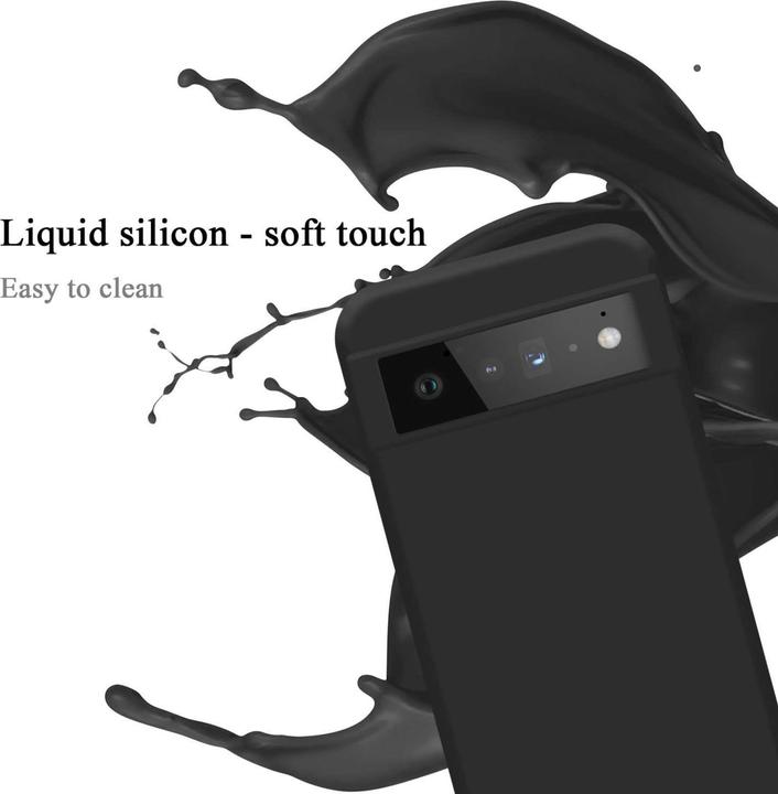 Actual product image Cadorabo Bumper Case for Google PIXEL 6 PRO TPU Liquid Silicone Cover for Google PIXEL 6 PRO (Google Pixel 6 Pro)