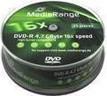 Actual product image MediaRange MR403, DVD-R, 16x, Cake25 (25 x)