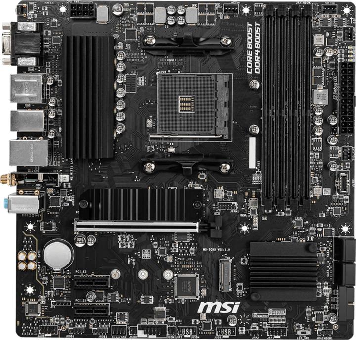 Produktbild MSI B550M PRO-VDH WIFI (AM4, AMD B550, mATX)