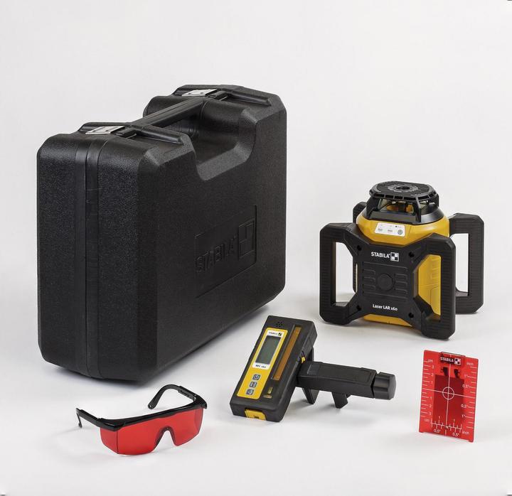 Receiver, Tragekoffer, Zielplatte, Laser-Sichtbrille.