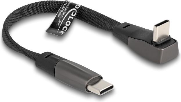 Produktbild Delock USB 2.0 Flachbandkabel USB Type-C Stecker zu USB Type (1 m, USB 2.0, 60 W)
