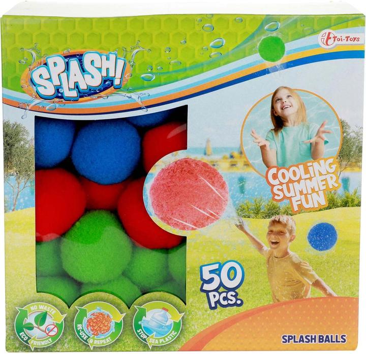 Toi-Toys Splash Super Splashballs 5cm (50 x)