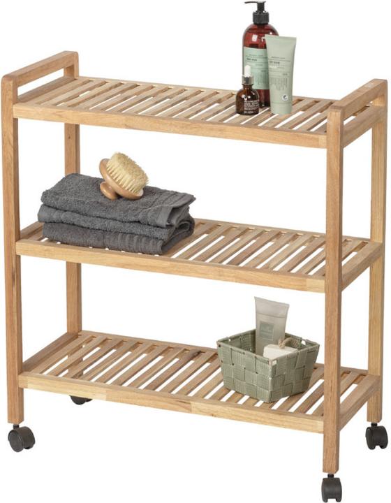 Wenko Etagenwagen Norway braun 65,0 x 31,0 x 72,0 cm