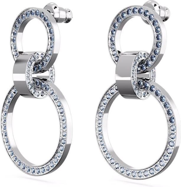 Immagine prodotto Swarovski Creoli vuoti blu (Metallo Swarovski)