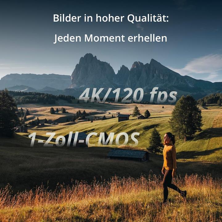 Actual product image DJI Osmo Pocket 3 Kreativ Bundle mit 4K Vlog Kamera (120p)