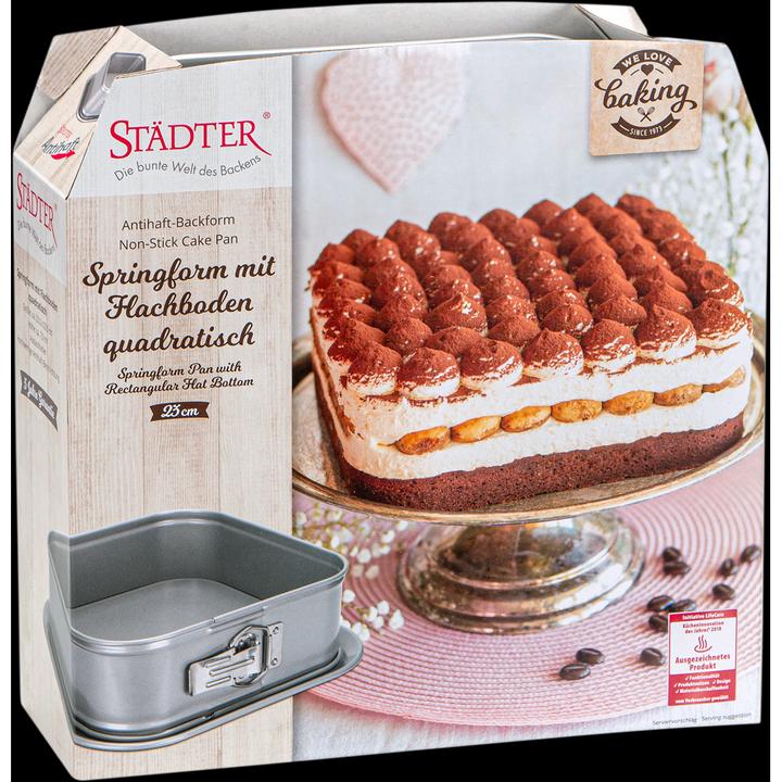 Productafbeelding Städter Springvorm pan vierkant