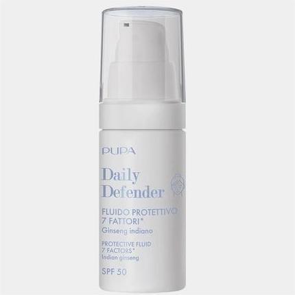 Actual product image Pupa Milano Daily Defender Protective Fluid 7 Factors 002 Coloured 30ml (Suntan cream, SPF 50, 30 ml)