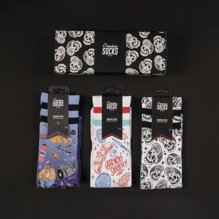 Actual product image American Socks Skater Socks Giftbox (36 - 41)