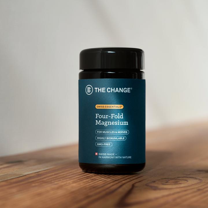 Actual product image BE THE CHANGE Four-Fold Magnesium (60 Piece, Capsules, 40 g)