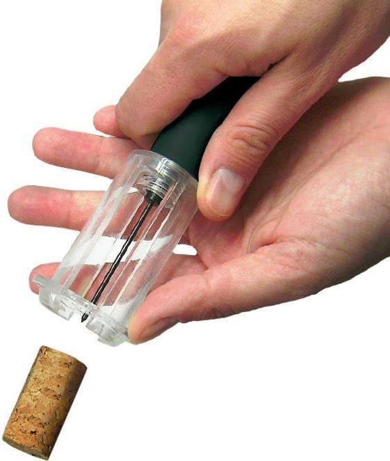 Produktbild VinBouquet Luft-Korkenzieher & Vakuumverschluss (Sommelier Set)