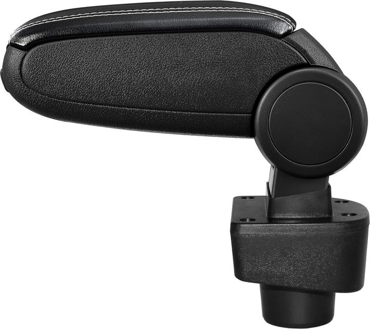 Produktbild Pro-Tec Mittelarmlehne Renault Captur mit Staufach Kunstleder Schwarz mit weissen Nähten