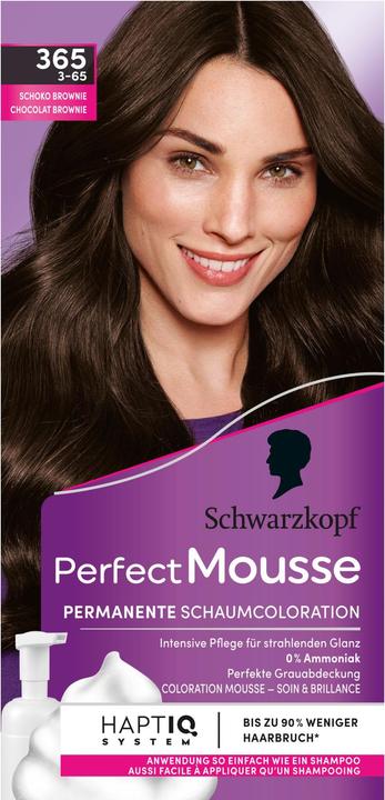 Actual product image Schwarzkopf Perfect Mousse (Chocolate brownie)