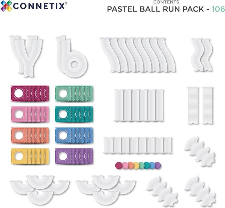 Actual product image Connetix Marble run - Magnetic building blocks