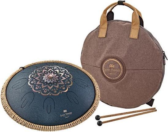 Immagine prodotto Meinl Tamburo a ottava in acciaio - D-Amara - Inciso in blu (Percussioni)
