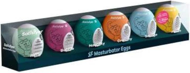 Actual product image Satisfyer Masturbator Egg Set - Assorted - 6 pcs