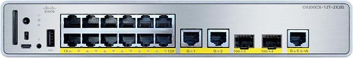 Immagine prodotto Cisco INTERRUTTORE COMPATTO CATALYST 9000 12 (12 Porti)