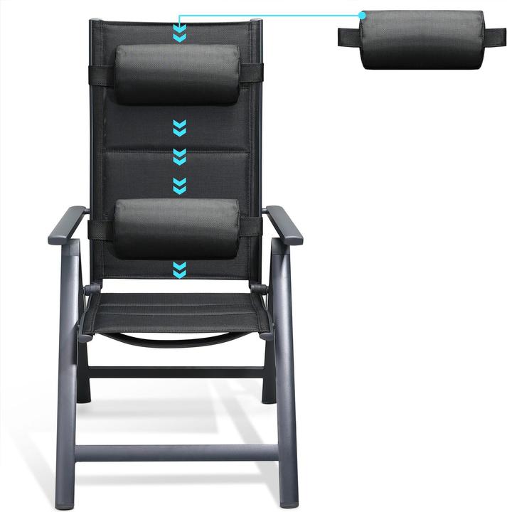 Actual product image Casaria Garden Chairs Set